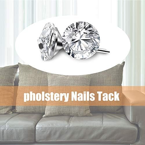 30 Piece Crystal Upholstery Tacks for Furniture Decorations