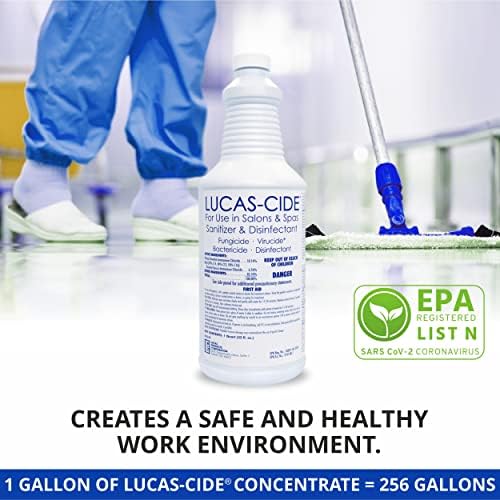 LUCAS-CIDE Salon Disinfectant 32 Fl Oz