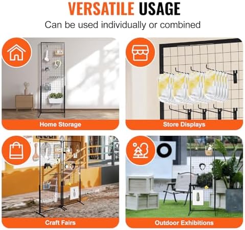 VEVOR 2x56 Gridwall Panels Tower 2 Packs