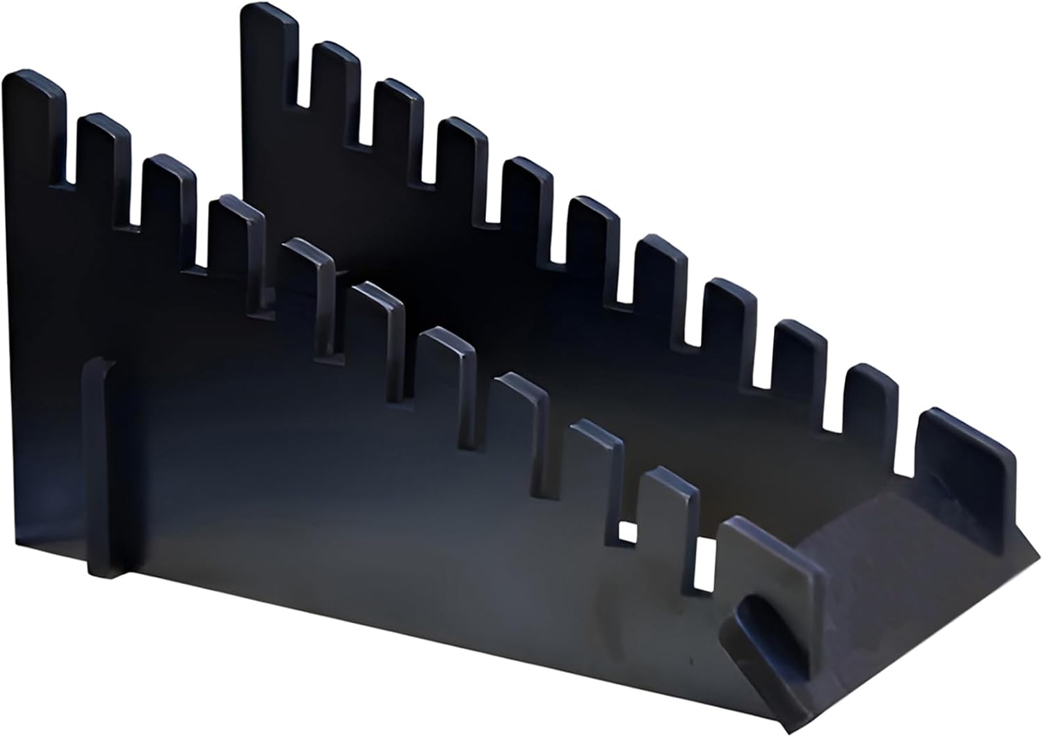 10 Tier Tile Sample Display Stand with Staggered Slots