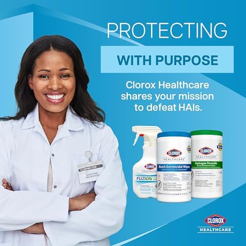 Clorox Healthcare Bleach Germicidal Wipes 110 Count Bucket