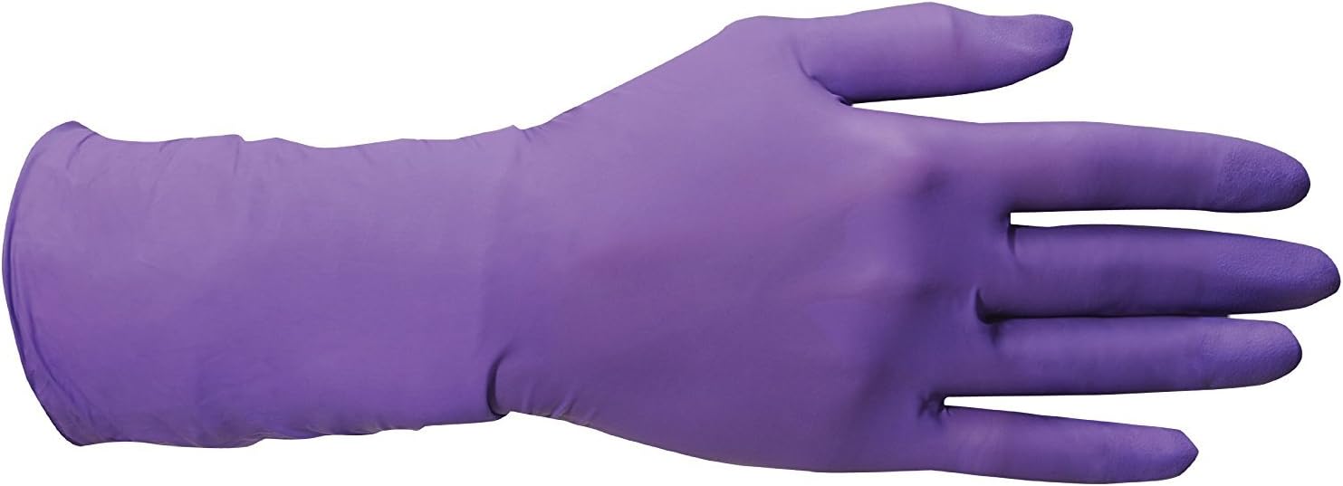 Halyard Health 50603 Purple Nitrile Exam Gloves Large Case of 500