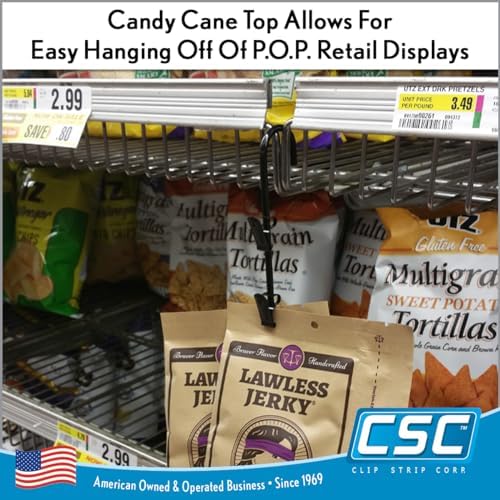 Clip Strip 1 Pack Heavy Duty Display Racks 31 Inch Black