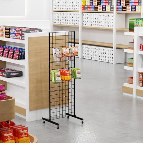 Bonnlo 2 x 6 Detachable Gridwall for Easy Transport