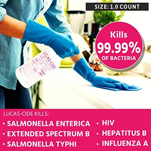 LUCAS-CIDE Salon and Spa Disinfectant 32 Fl Oz