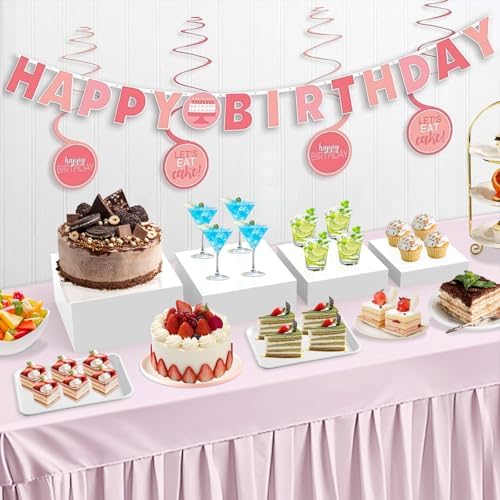 CHONOVO Buffet Risers Set of 6 Food Display Stands