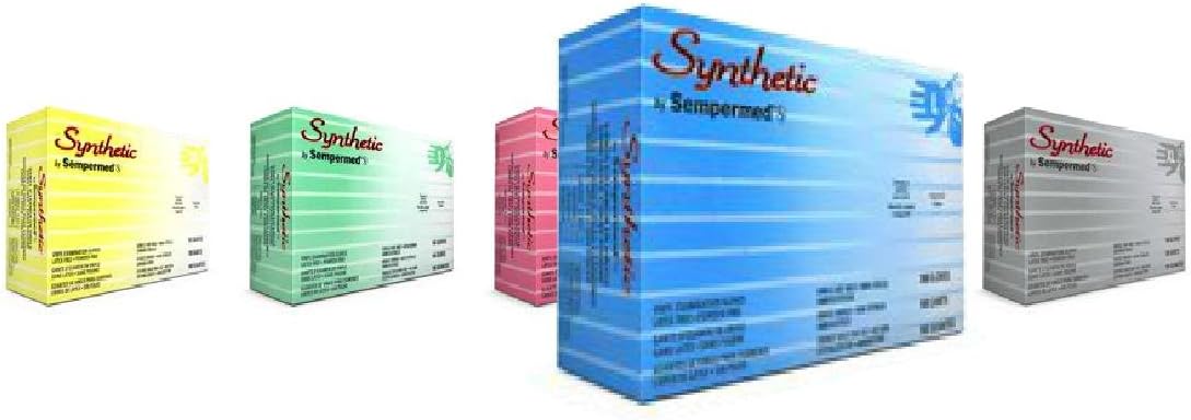 Sempermed Vinyl Gloves Large 100 Per Box