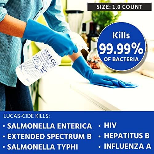 LUCAS-CIDE Salon Disinfectant 32 Fl Oz