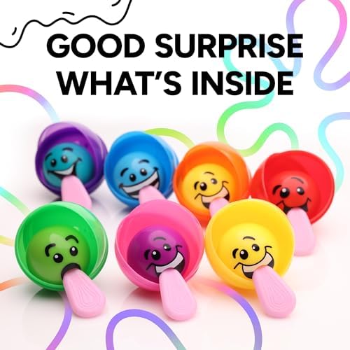 2 Inch Empty Colored Round Capsules 50 Pcs Bulk 7 Colors