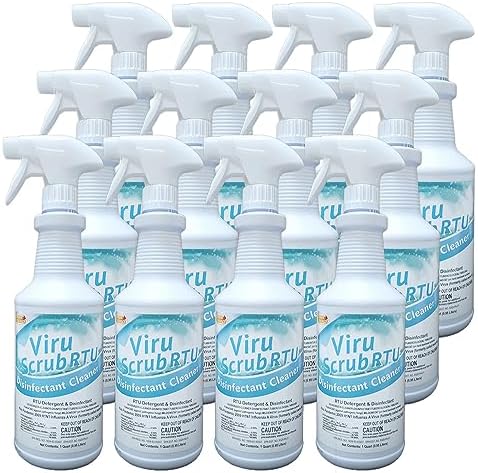 ViruScrub Ready-to-Use Quat Disinfectant Case of 12