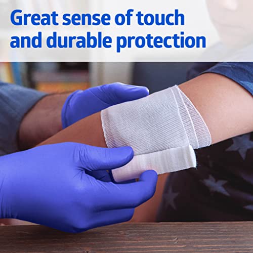 Medline FitGuard Touch Nitrile Exam Gloves 300 Count XSmall Powder Free