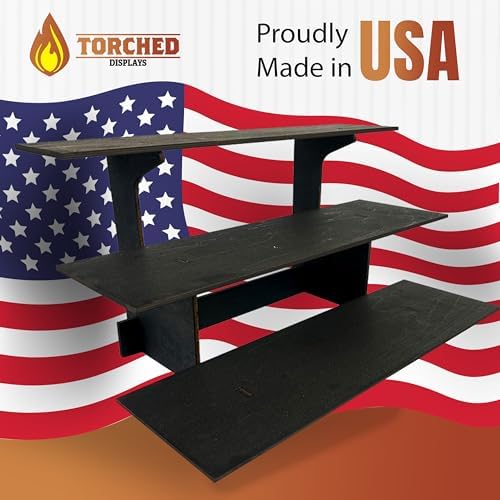3-Tier Straight Retail Display Stand with Shelves