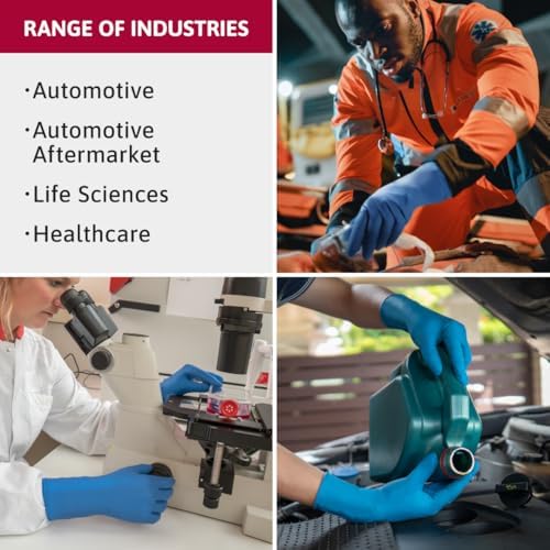 Ansell Microflex SafeGrip SG-375 Extra Thick Latex Gloves