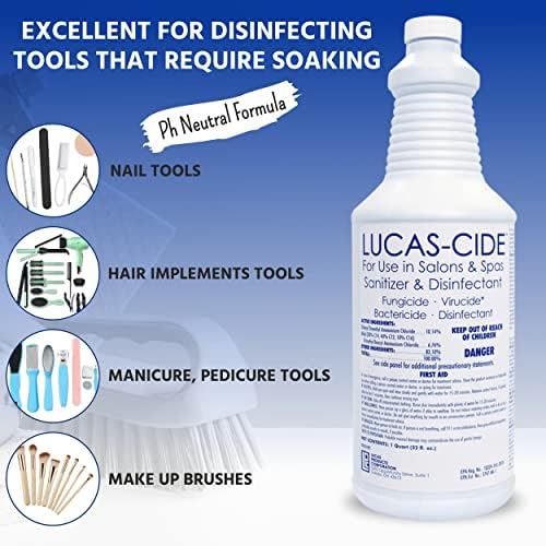 LUCAS-CIDE Salon Disinfectant 32 Fl Oz