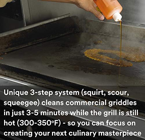 3M H-701-32OZ Scotch-Brite Griddle Cleaner Quick Clean Liquid 4 Quarts