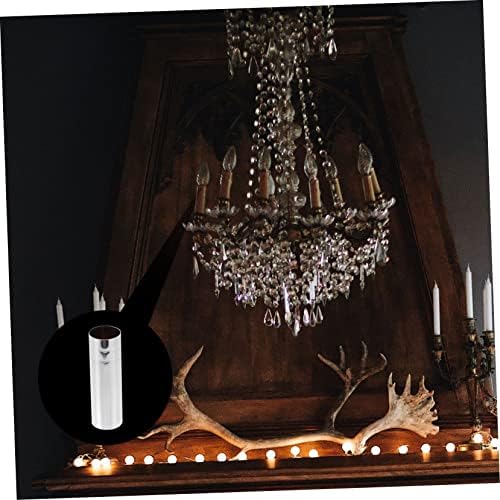 2Pcs Chandelier Lamp Holder Sleeves Retro Decorative Base Covers