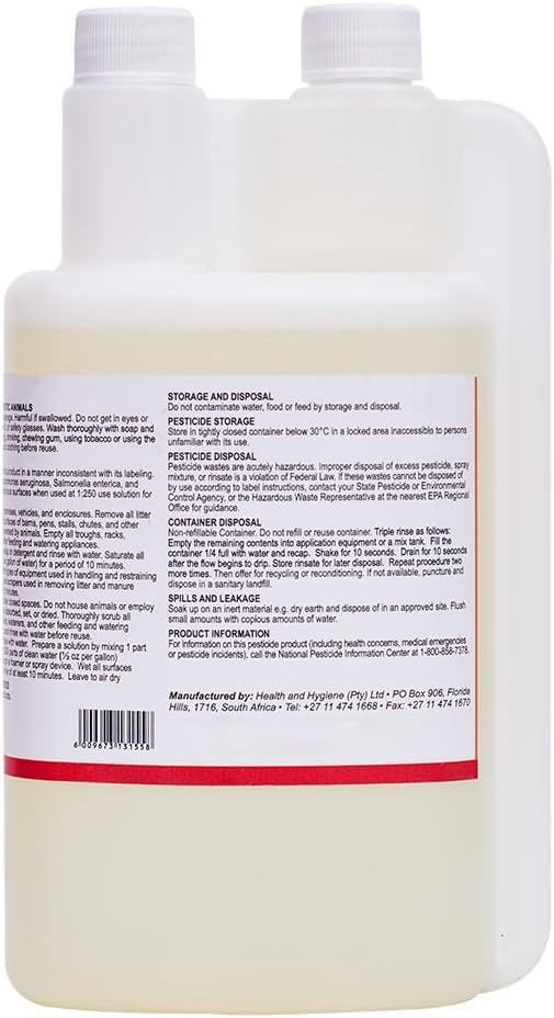 F10 SC Concentrated Disinfectant for Kennels and Animal Cages