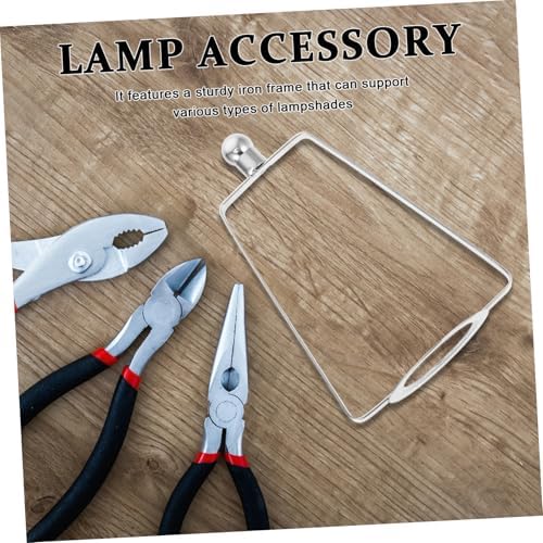 Crystal Lamp Stand for DIY Harp Lamp Shade Frame Adapter