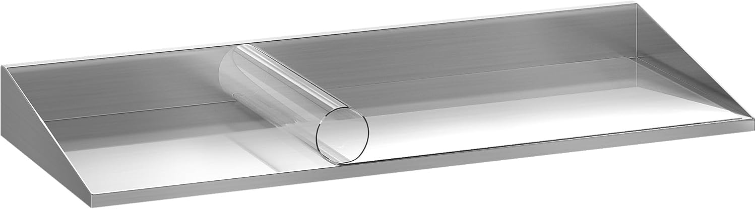YitaHome 12x36 Inch Stainless Steel Wall Mount Shelf