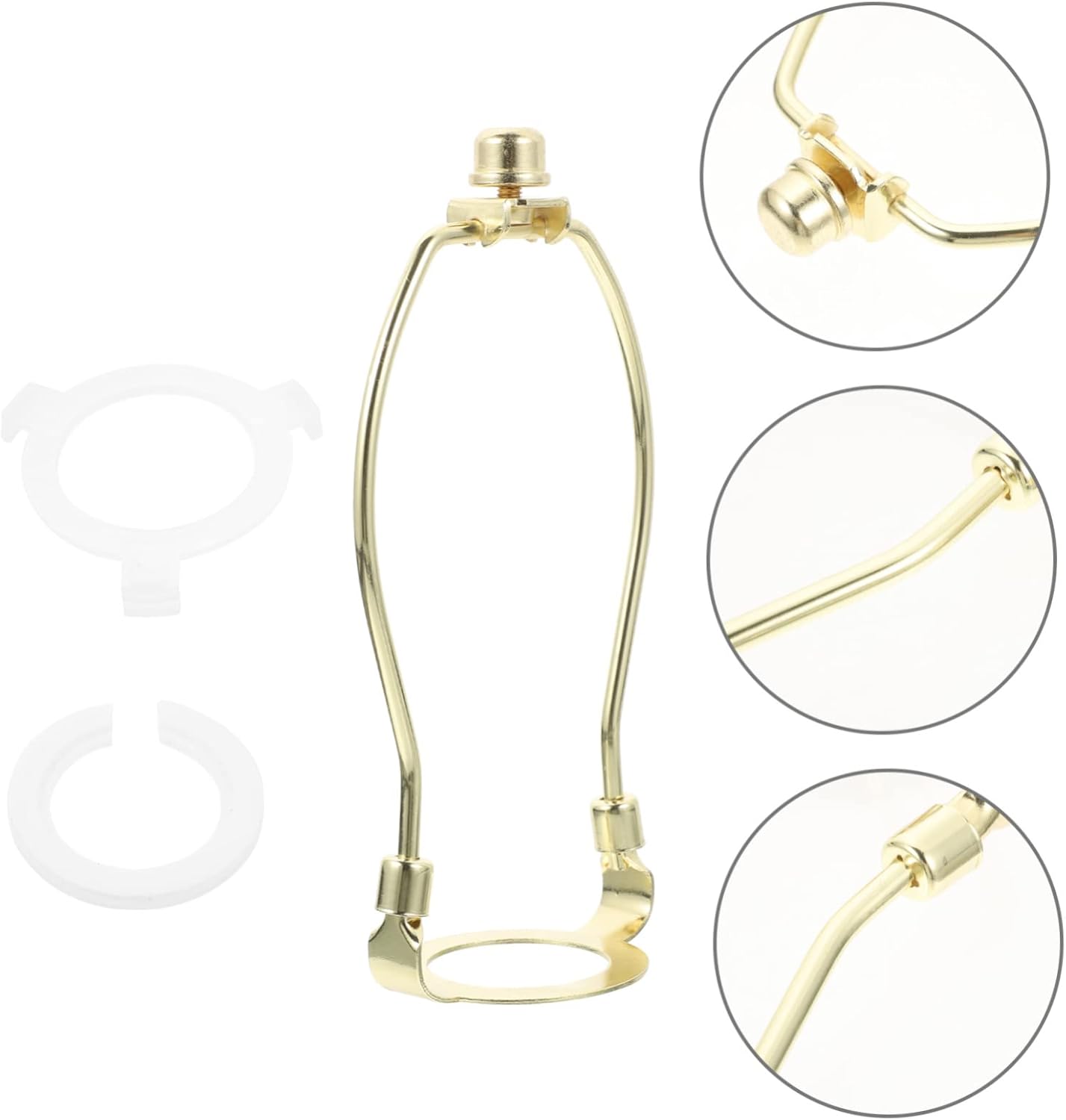 1set Heavy Duty Lamp Shade Bracket for Table and Floor Lamps Compatible E26 E27 E14 Bases