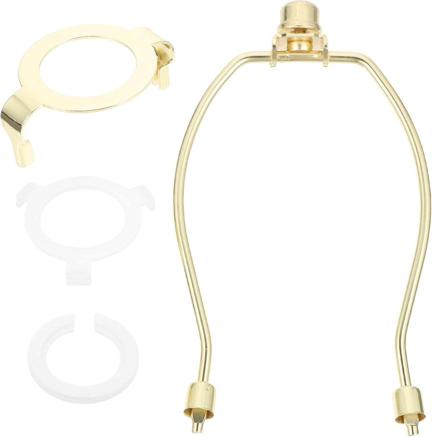 1set Heavy Duty Lamp Harp Bracket Adapter for Table and Floor Lamps