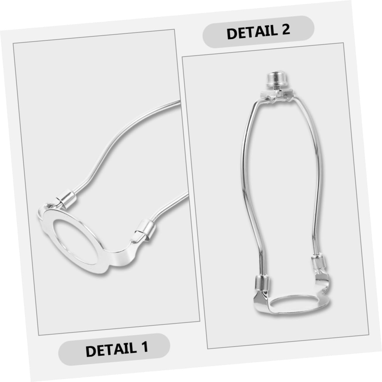 Angoily Lampshade Holder Kit for Table Lamps and Repair