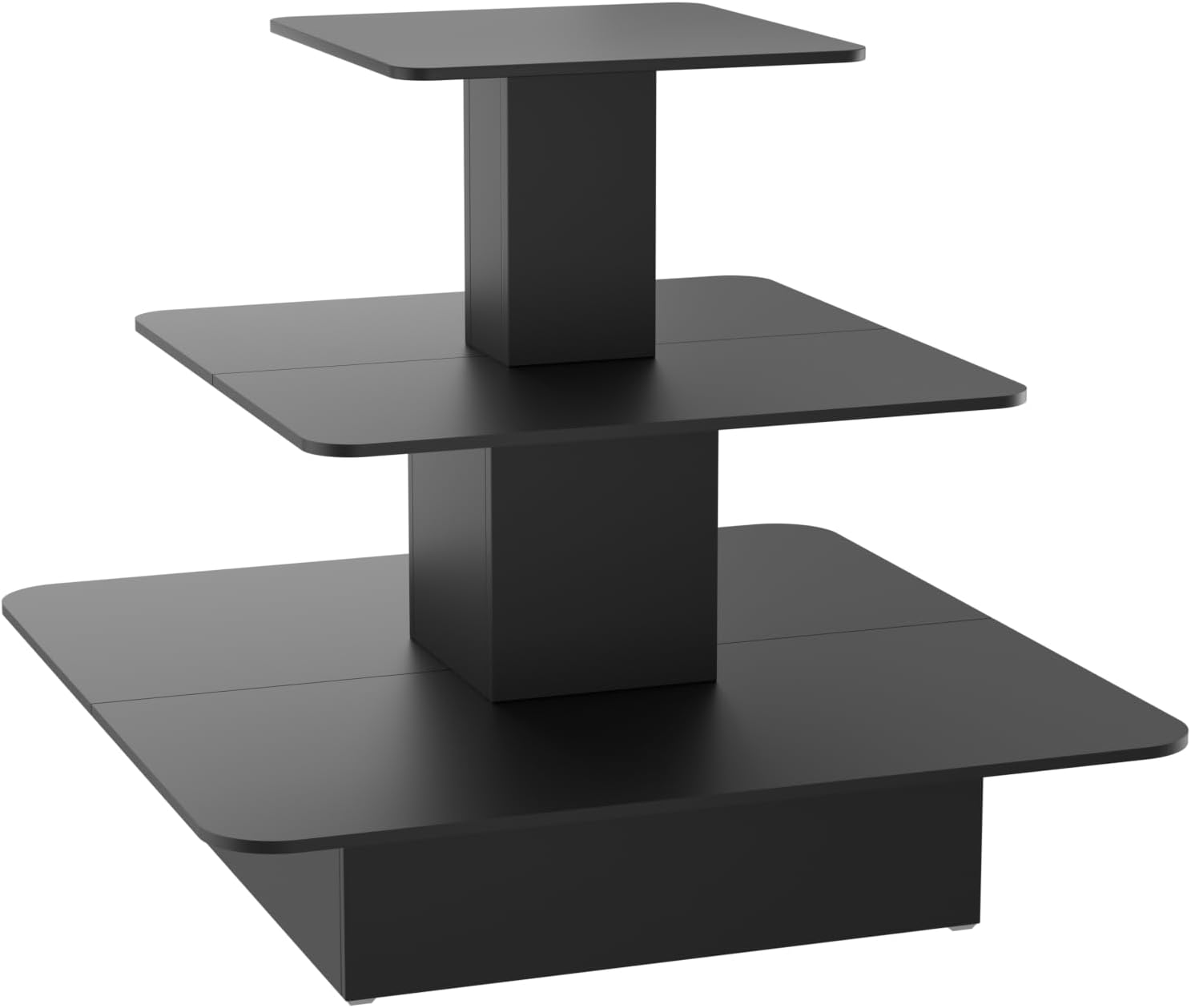 48 W x 48 D x 42 H Black Display Table
