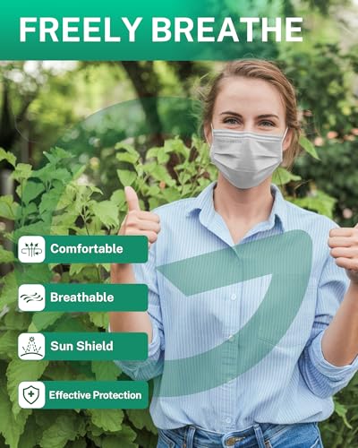 EG EcoGuard USA-Made 4 Ply Face Masks 50 Pack