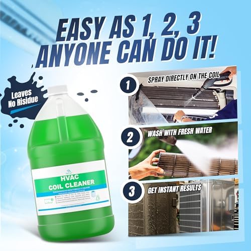 Air Pure Shop AC Evaporator Coil Cleaner 1 Gallon