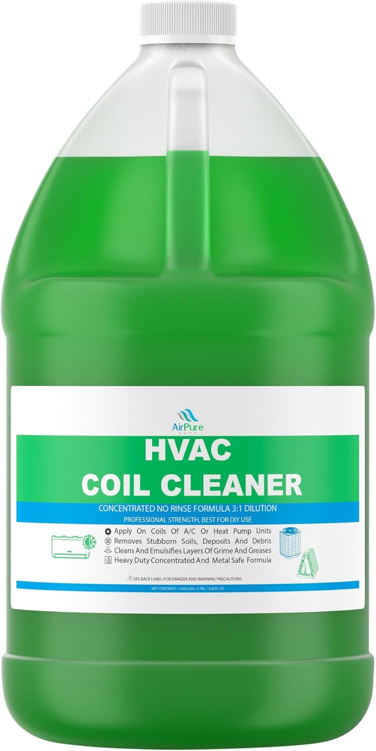 Air Pure Shop AC Evaporator Coil Cleaner 1 Gallon