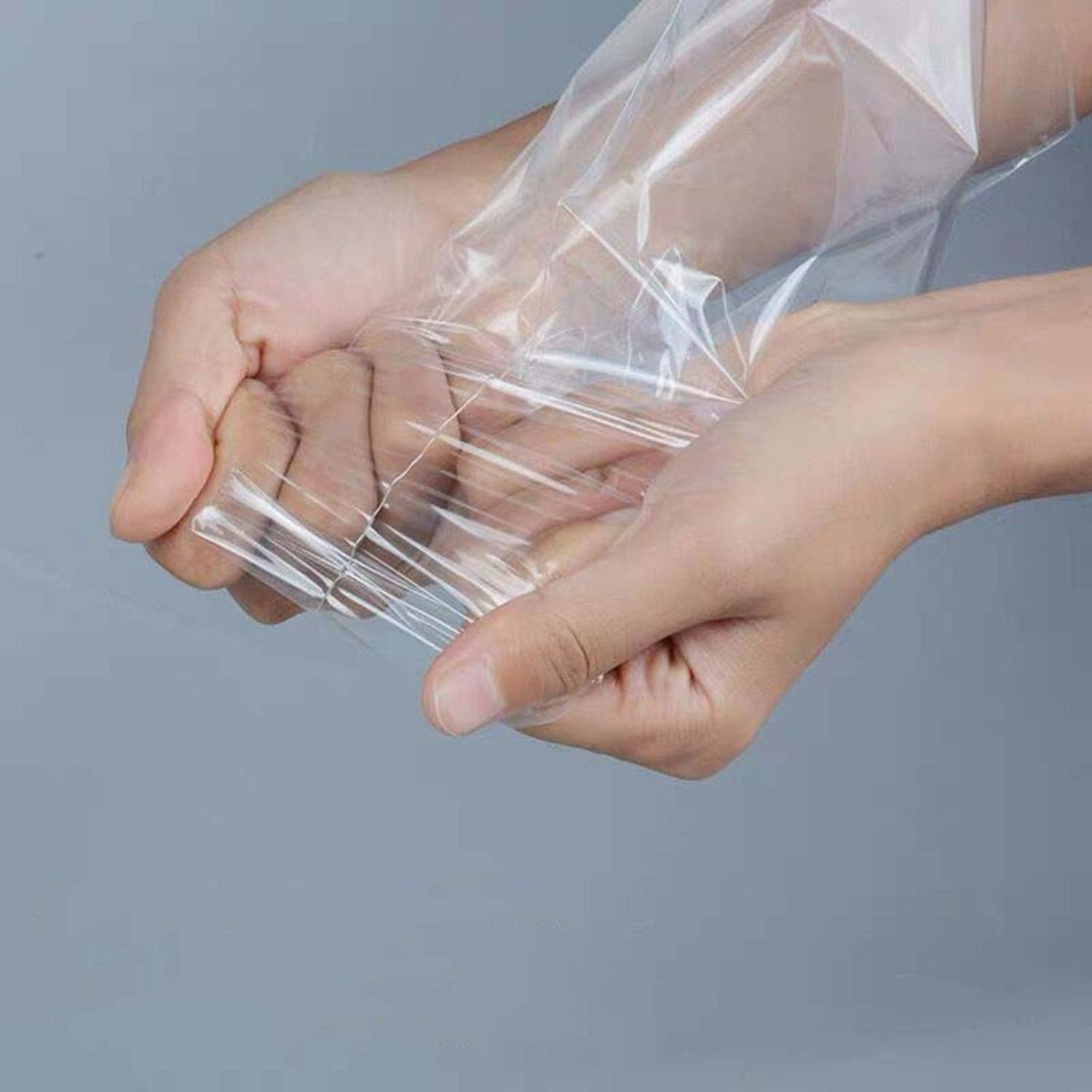 Morepack 200 Pcs 5x6 Inches Clear PVC Shrink Wrap Bags