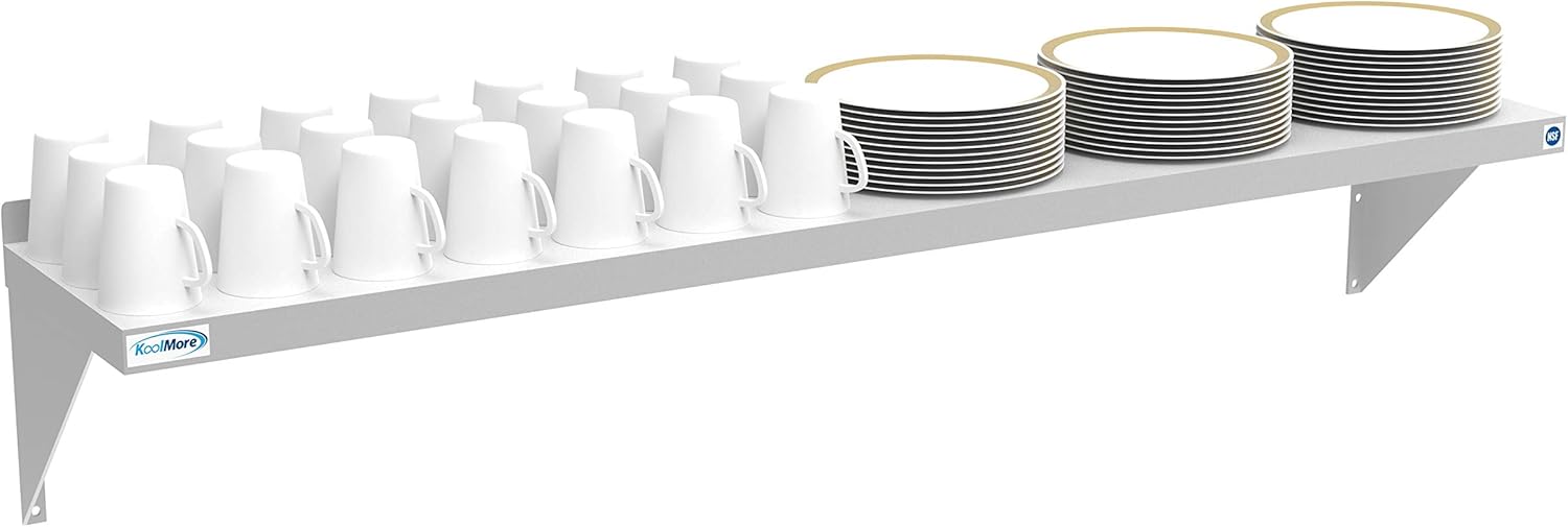 KoolMore WMSH-1260 NSF Stainless Steel Wall Mount Shelf