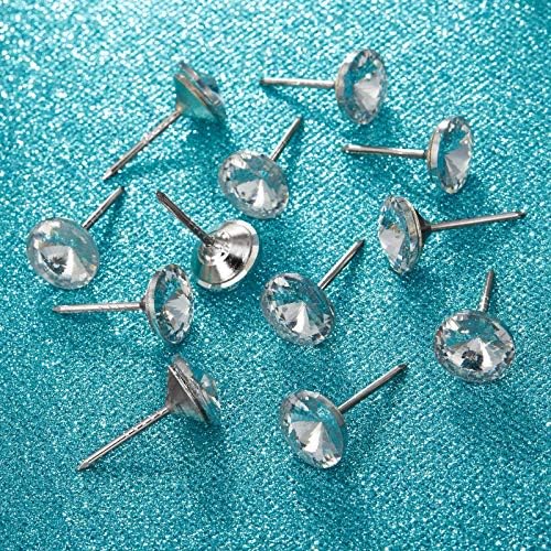 30 Piece Crystal Upholstery Tacks for Furniture Decorations