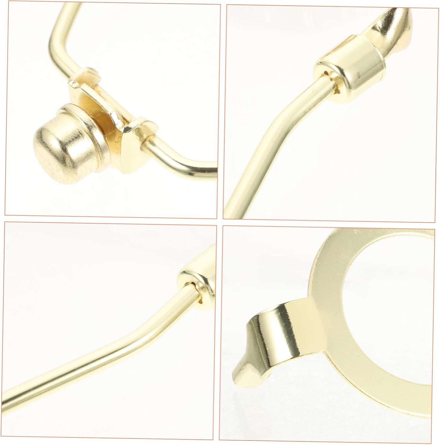 1set Heavy Duty Lamp Shade Bracket for Table and Floor Lamps Compatible E26 E27 E14 Bases