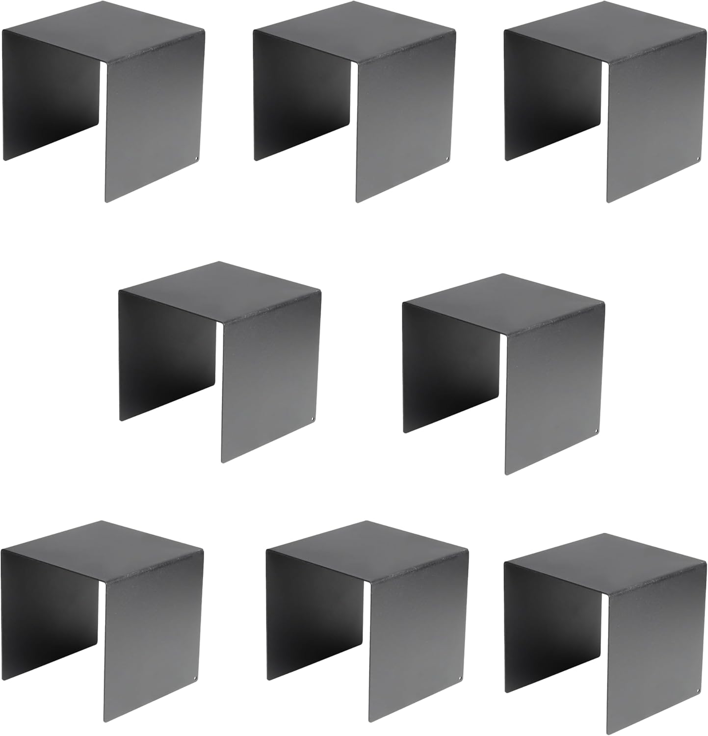 ihomecooker 8 Pack Metal Square Display Riser