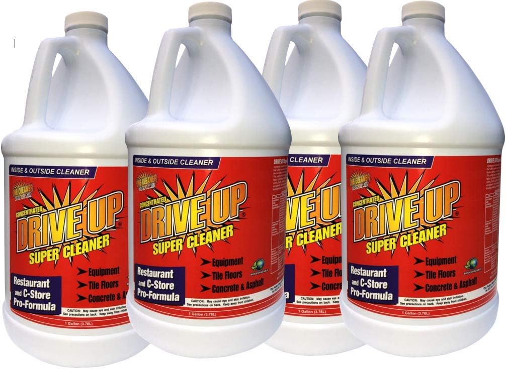 Drive Up Super Cleaner Concentrated Degreaser 4x1 Gallon