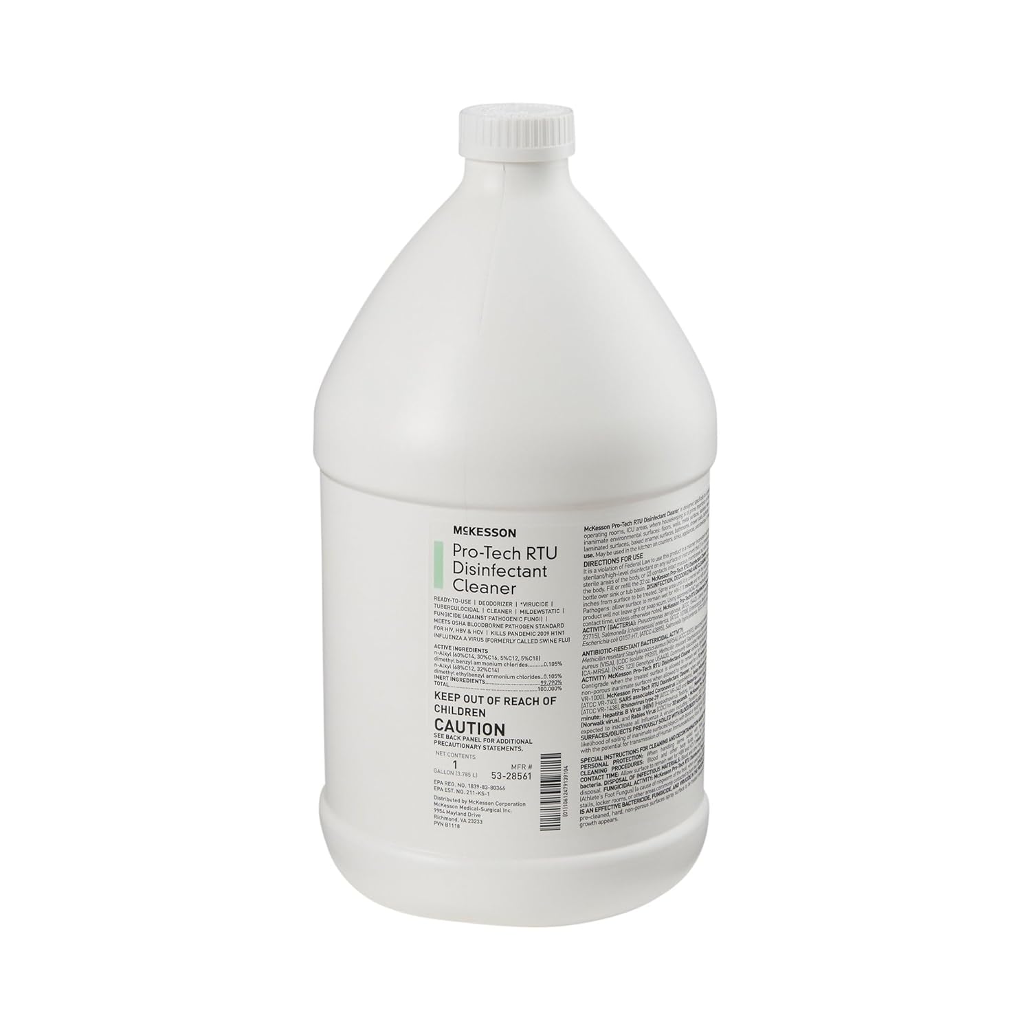 McKesson Pro-Tech Surface Disinfectant Cleaner 1 Gallon