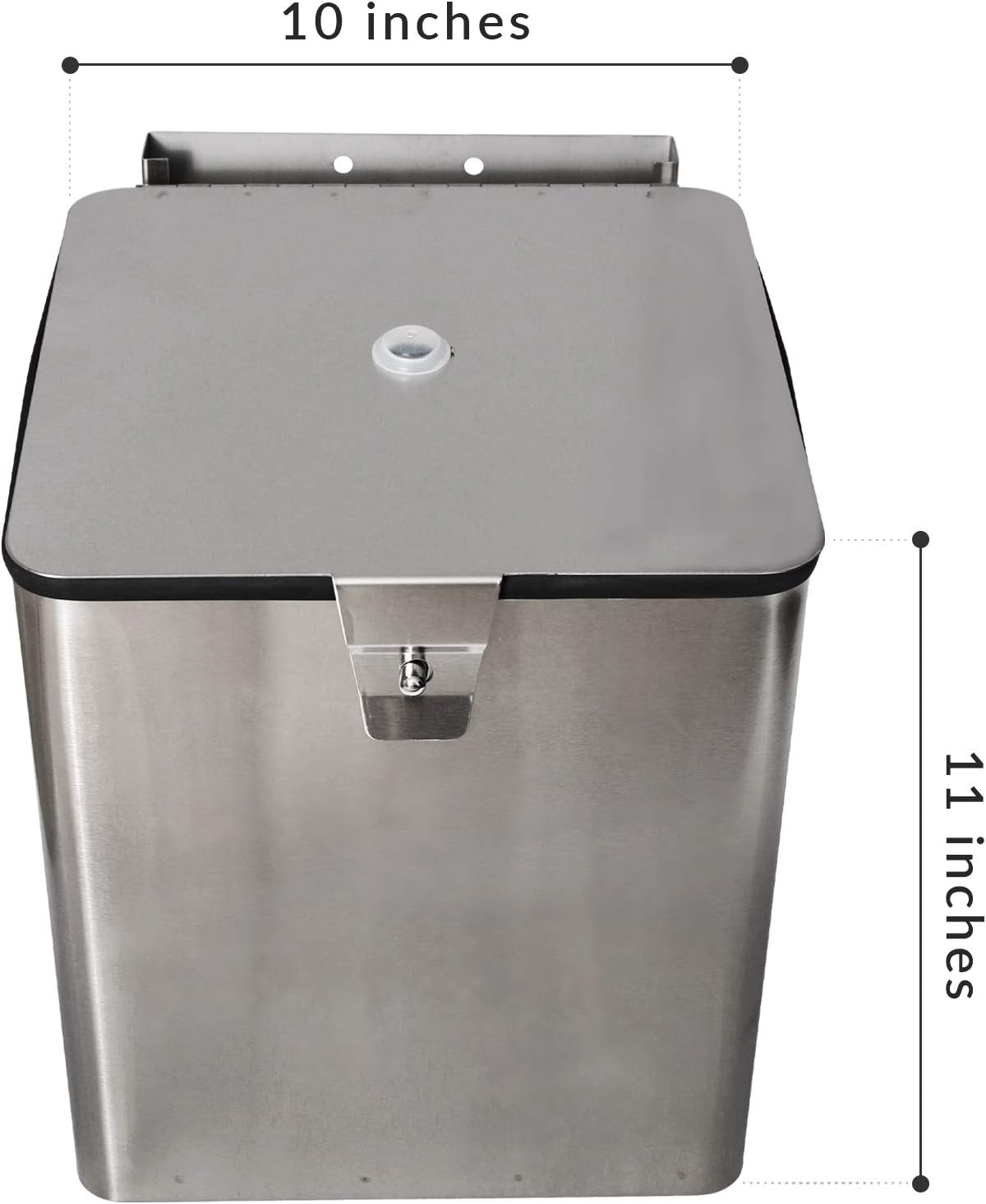 Stainless Steel Wall Mount Wipe Dispenser Square