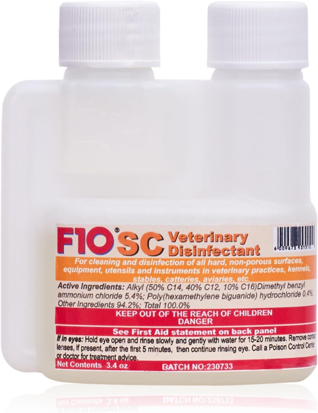 F10 SC Concentrated Disinfectant for Kennels and Cages
