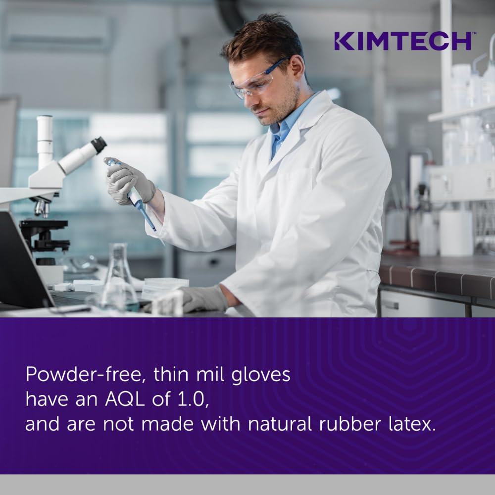 Kimtech Sterling Nitrile Exam Gloves 200 Count Box 95 Small Size
