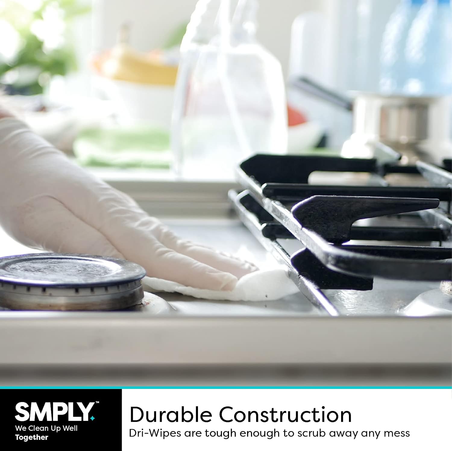 Dri-Wipe S500 by SMPLY Brands 10 Boxes of 176 Wipes