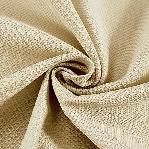 Cololeaf 5ft Wide x 7ft Tall Nickel Grommet Privacy Curtain
