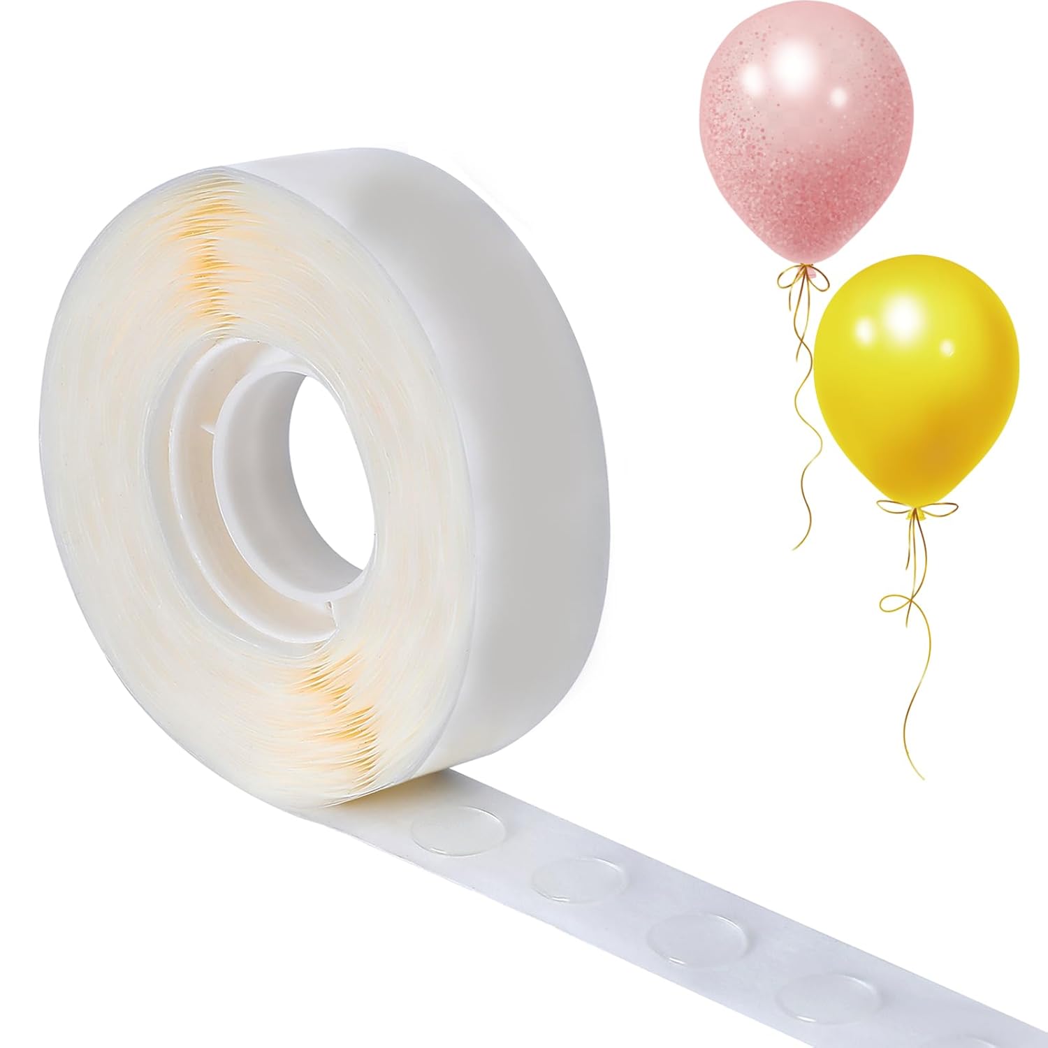 LMJIA 100PC Balloon Adhesive Dots Two-Sided