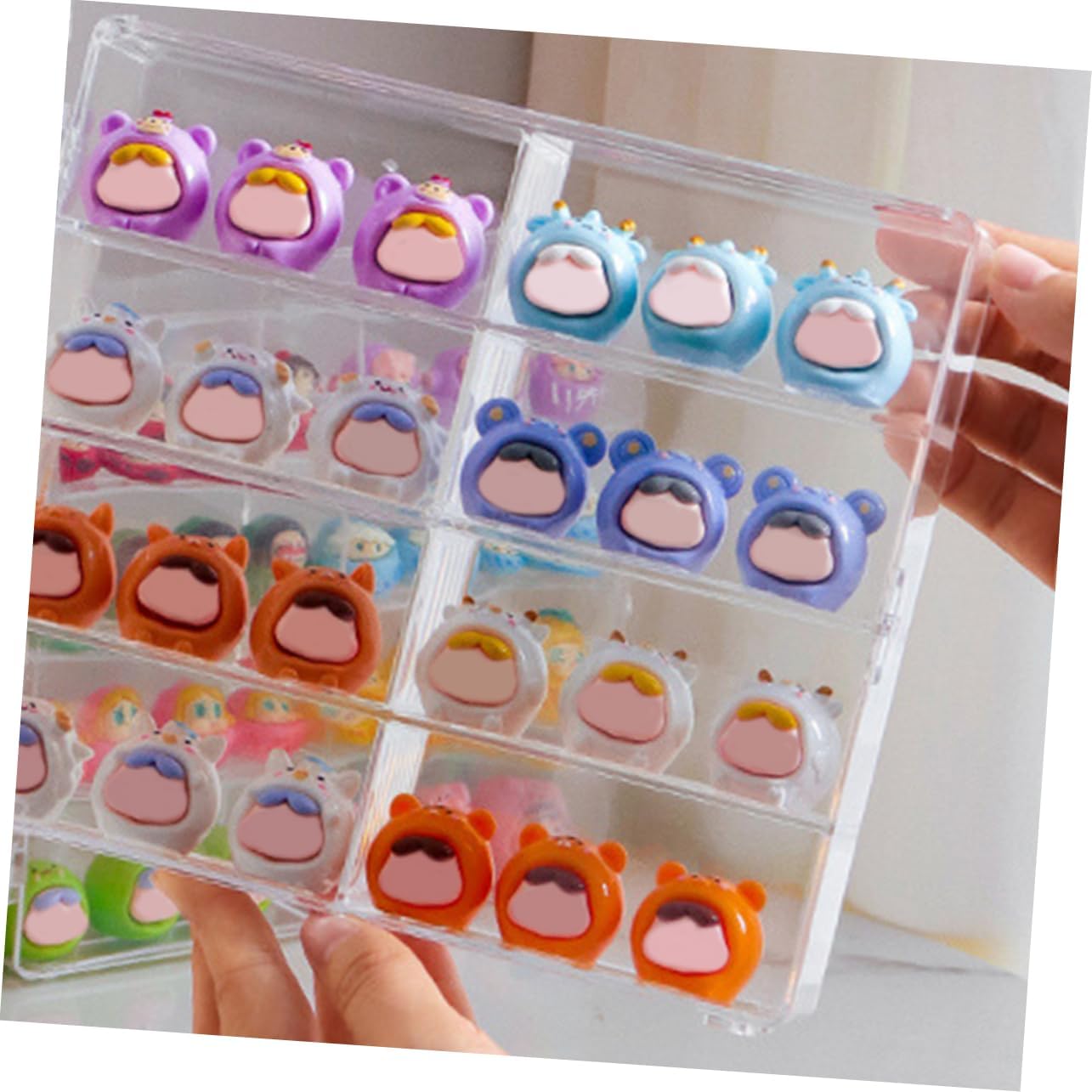 2pcs Display Case Stand for Collectibles and Car Models