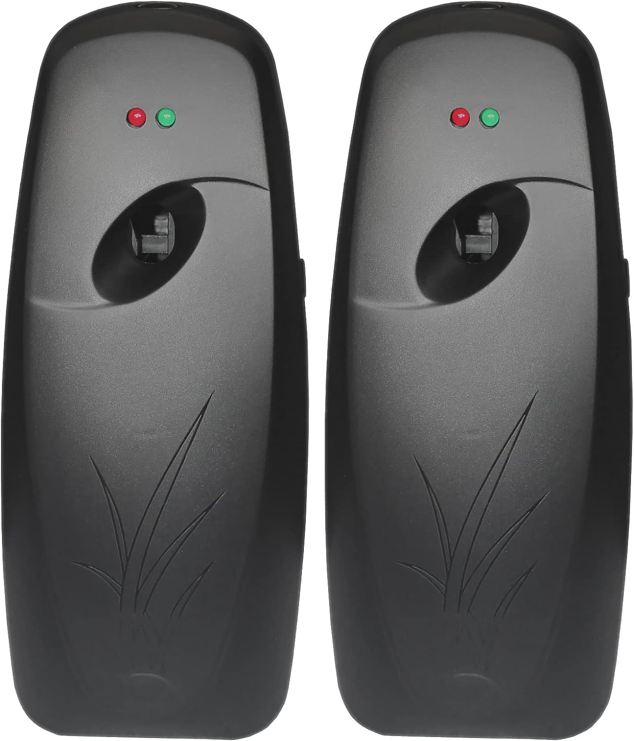 Automatic Air Freshener Spray Dispenser 2-Pack - Black