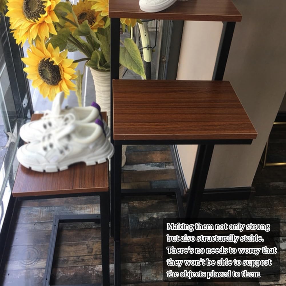 3pcs Rectangular Display Pedestal Stand for Events