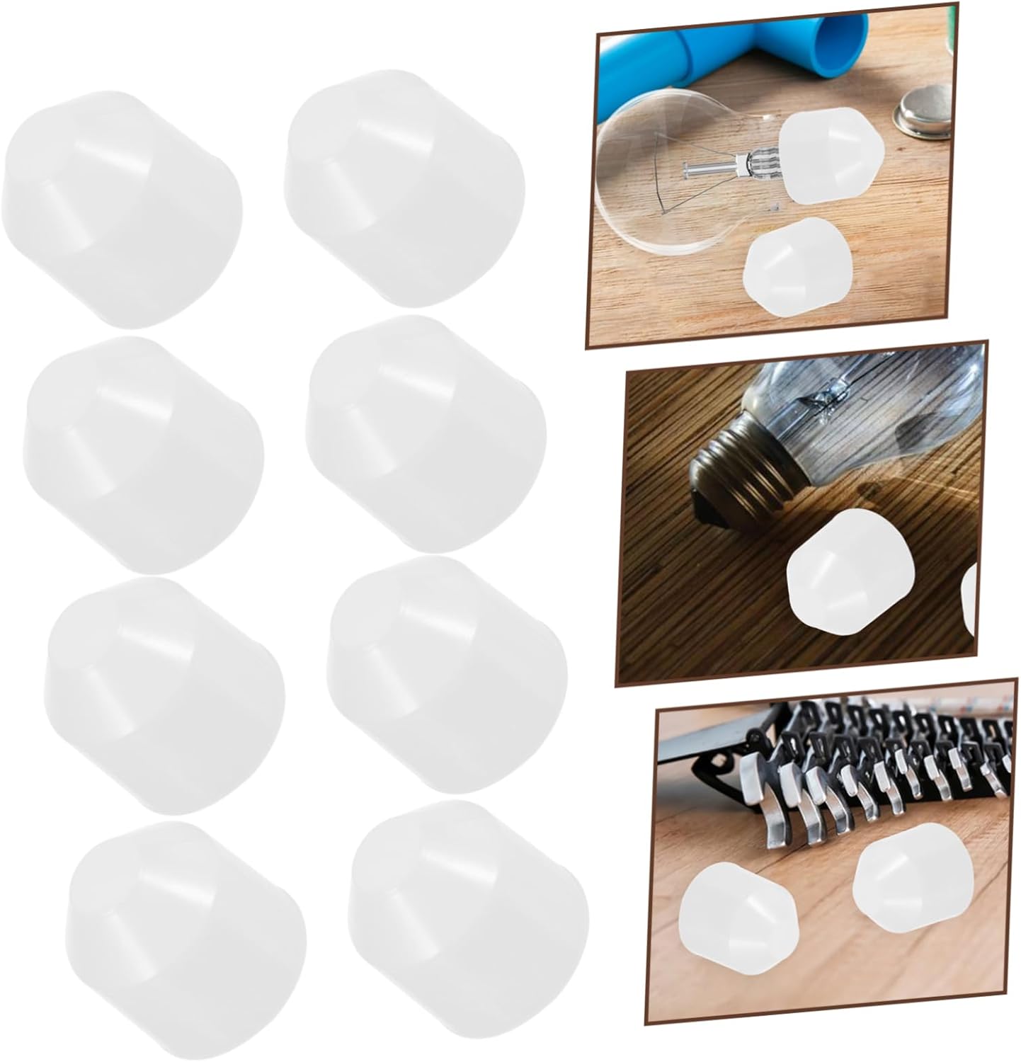 50pcs E27 Lamp Socket Decorative Cover Protector