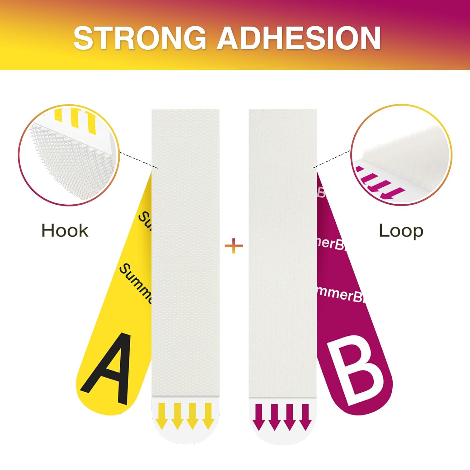 Summerbrite Heavy Duty Picture Hanging Strips 20 Pairs