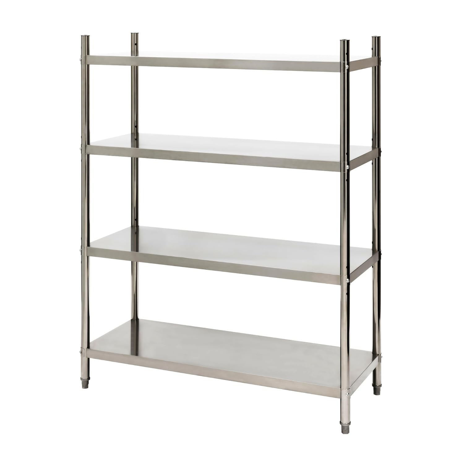 Pearington 4-Tier Stainless Steel Storage Shelf