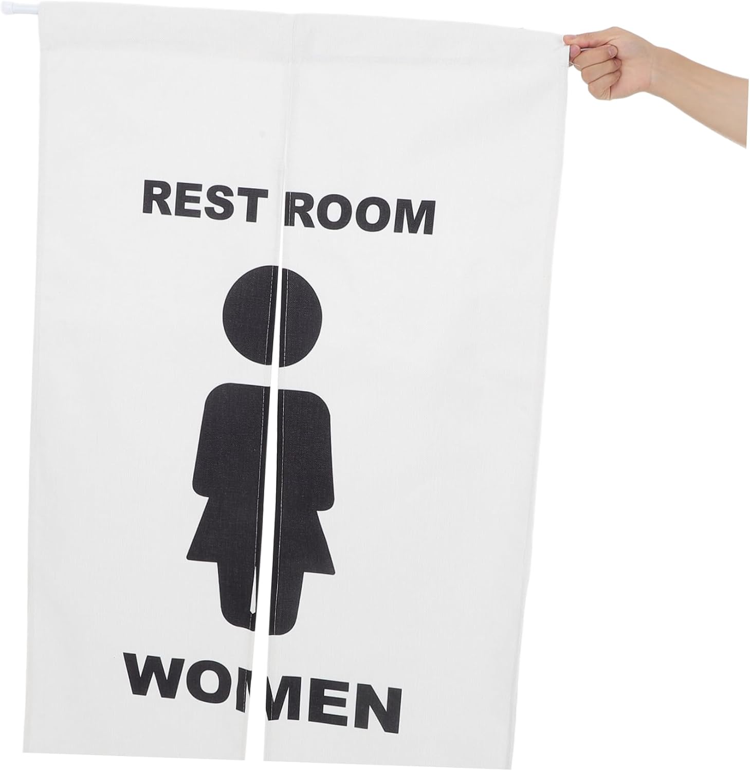 SOLUSTRE Japanese Door Curtain for Toilet Privacy